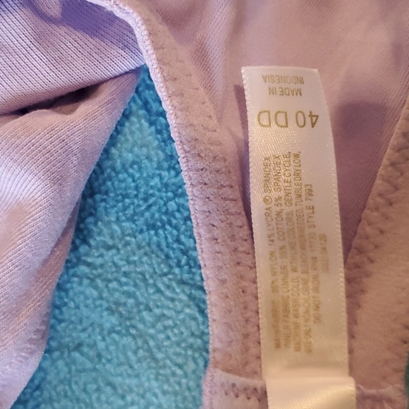 Gilligan & O'Malley Underwire Lilac Bra Size 40DD. - Picture 5 of 6